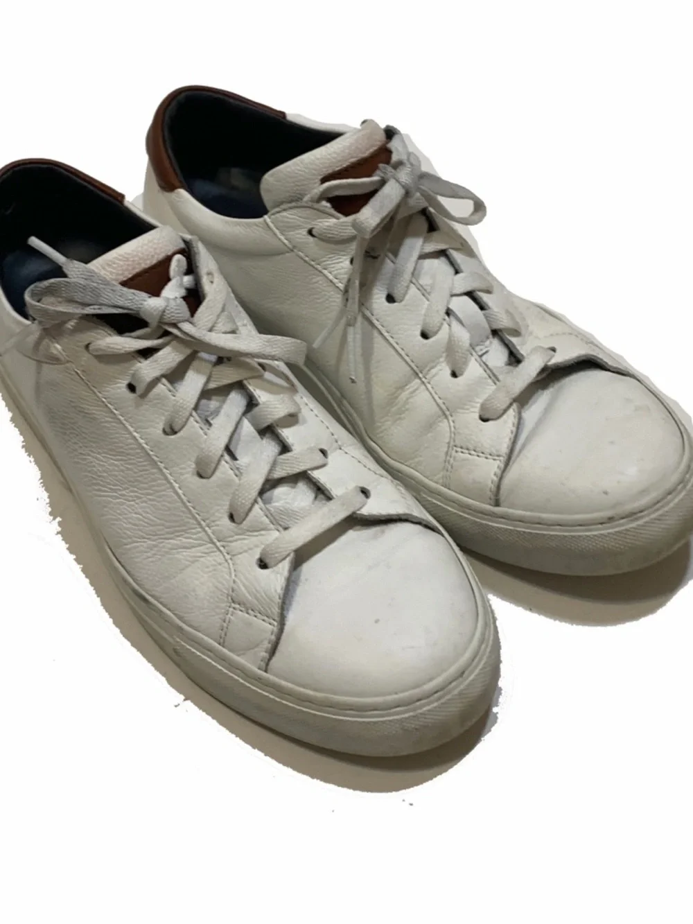 8.5 / To boot new york leather sneakers